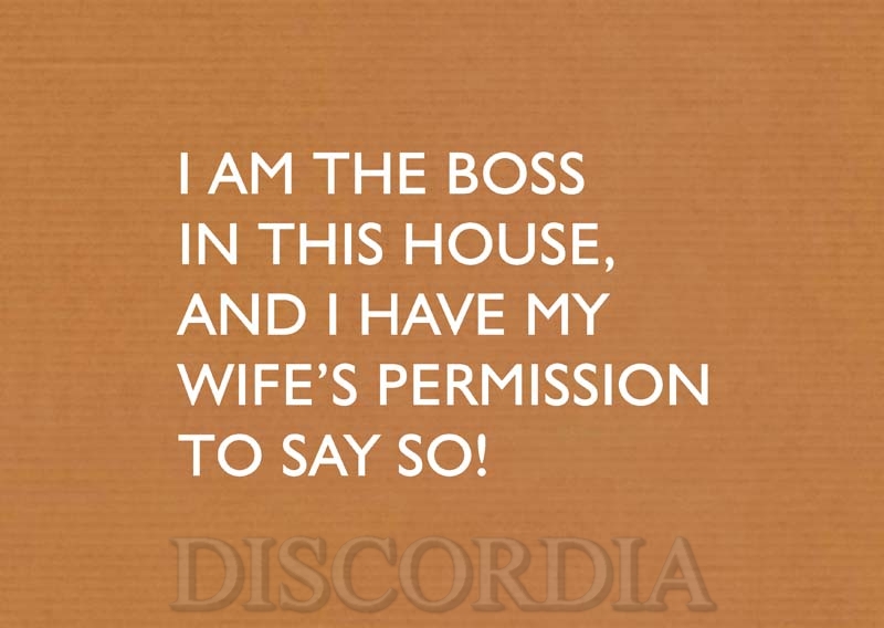 I-AM-THE-BOSS-IN-THIS-HOUSE_prot Postkarte FD1103