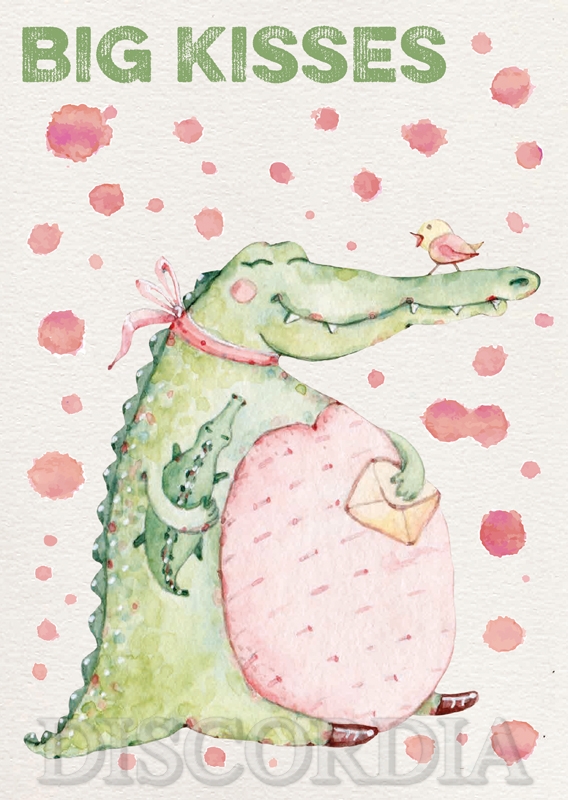 Postkarte / mit Briefumschlag BOU114