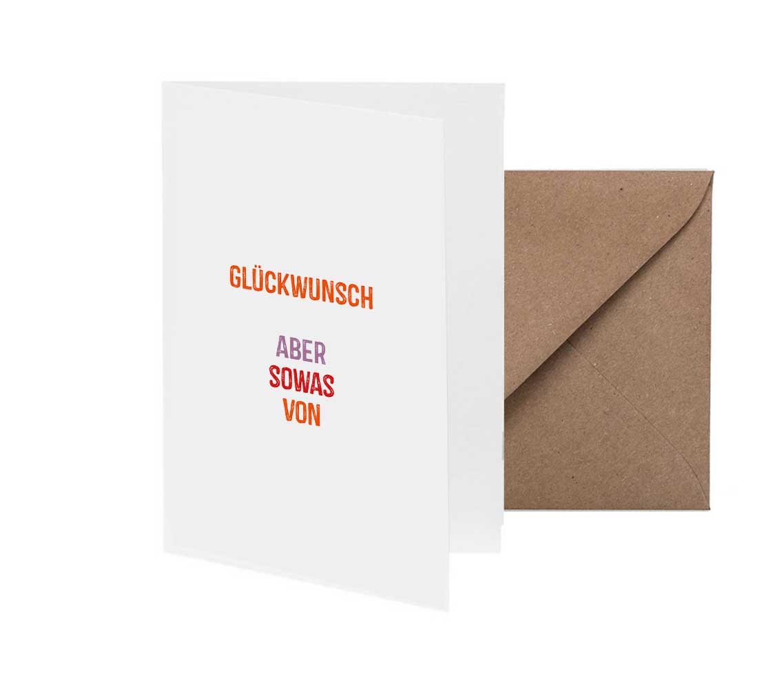 Doppelkarte / Tiny Card FZLN043