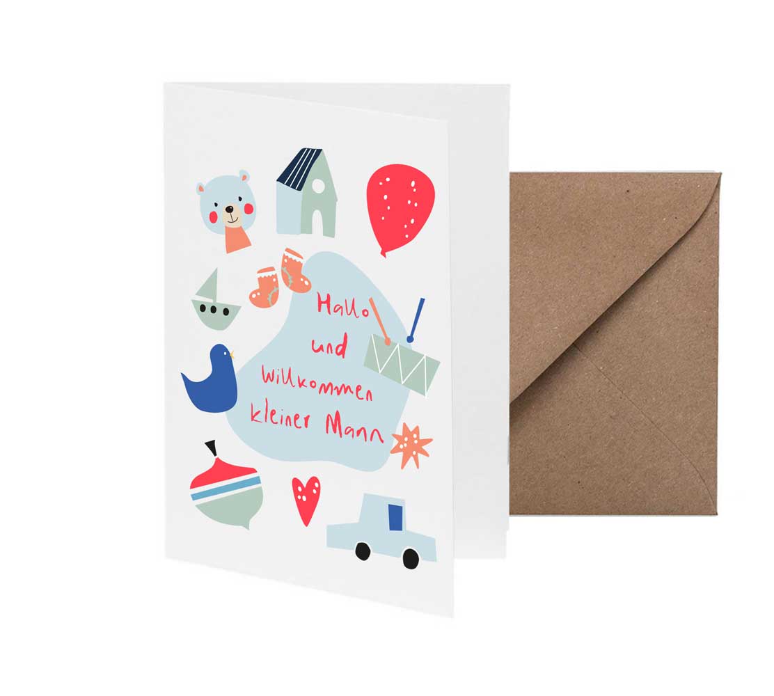 Doppelkarte / Tiny Card FZLN017