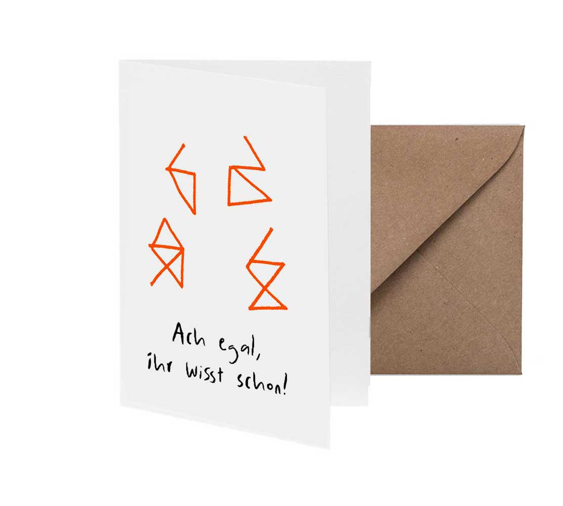 Doppelkarte / Tiny Card FZLN038