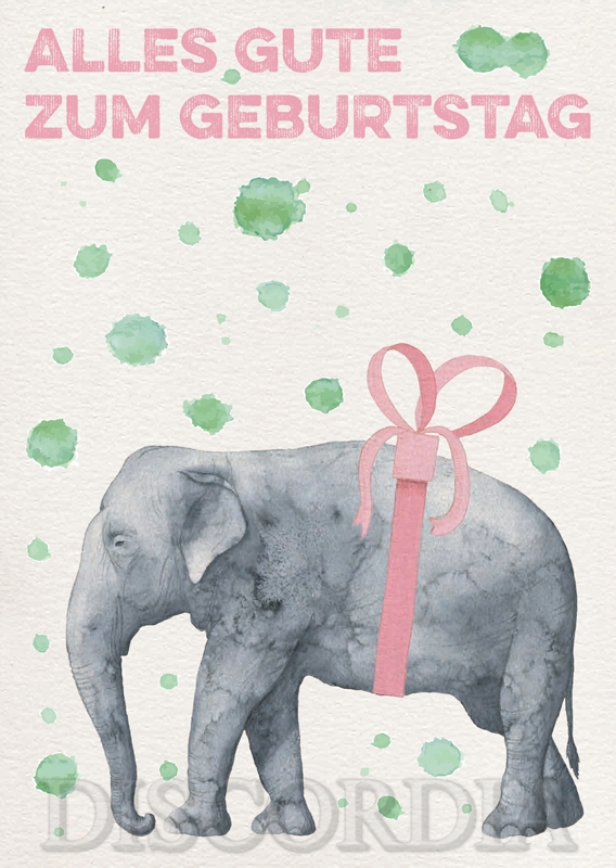 Postkarte mit Briefumschlag BOU100