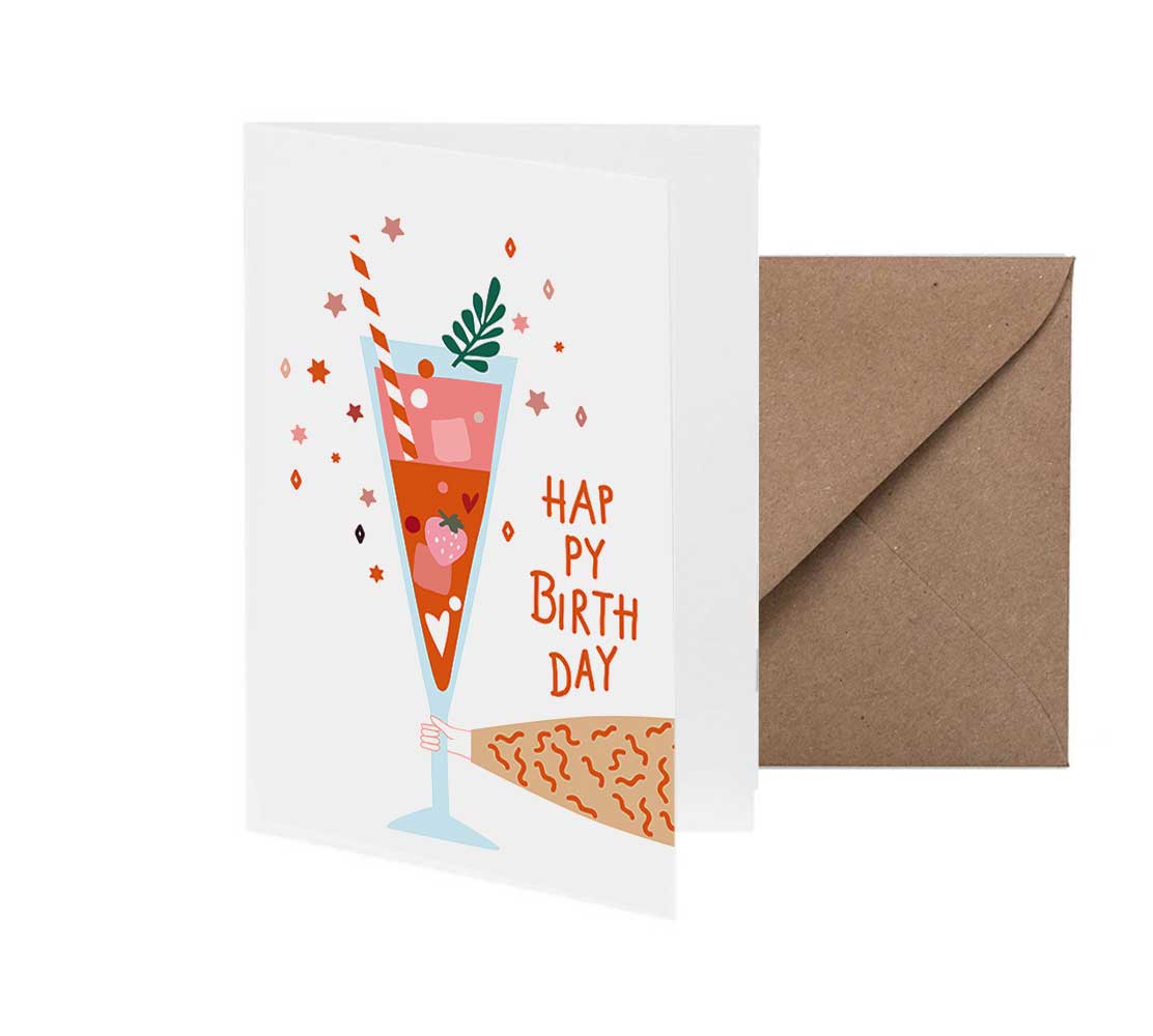 Doppelkarte / Tiny Card FZLN046