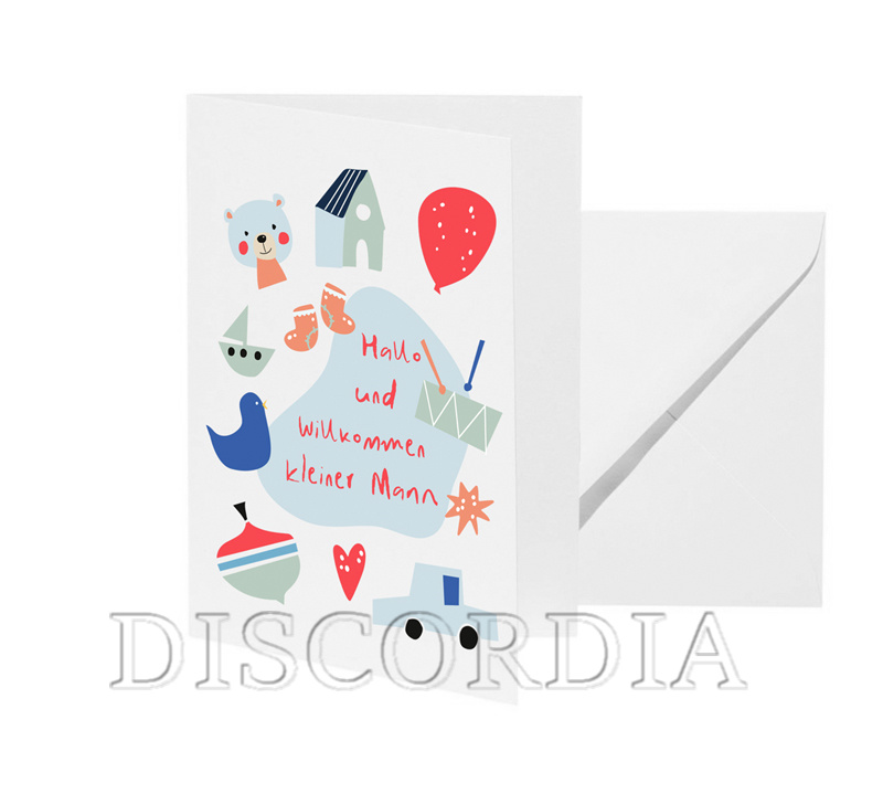 Doppelkarte / Tiny Card FZLN017