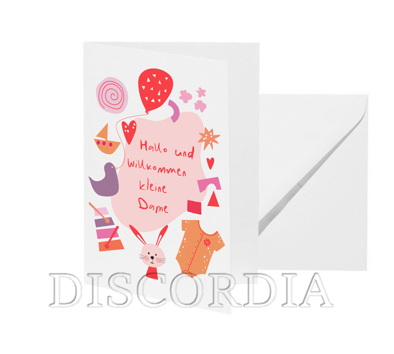 Doppelkarte / Tiny Card FZLN018